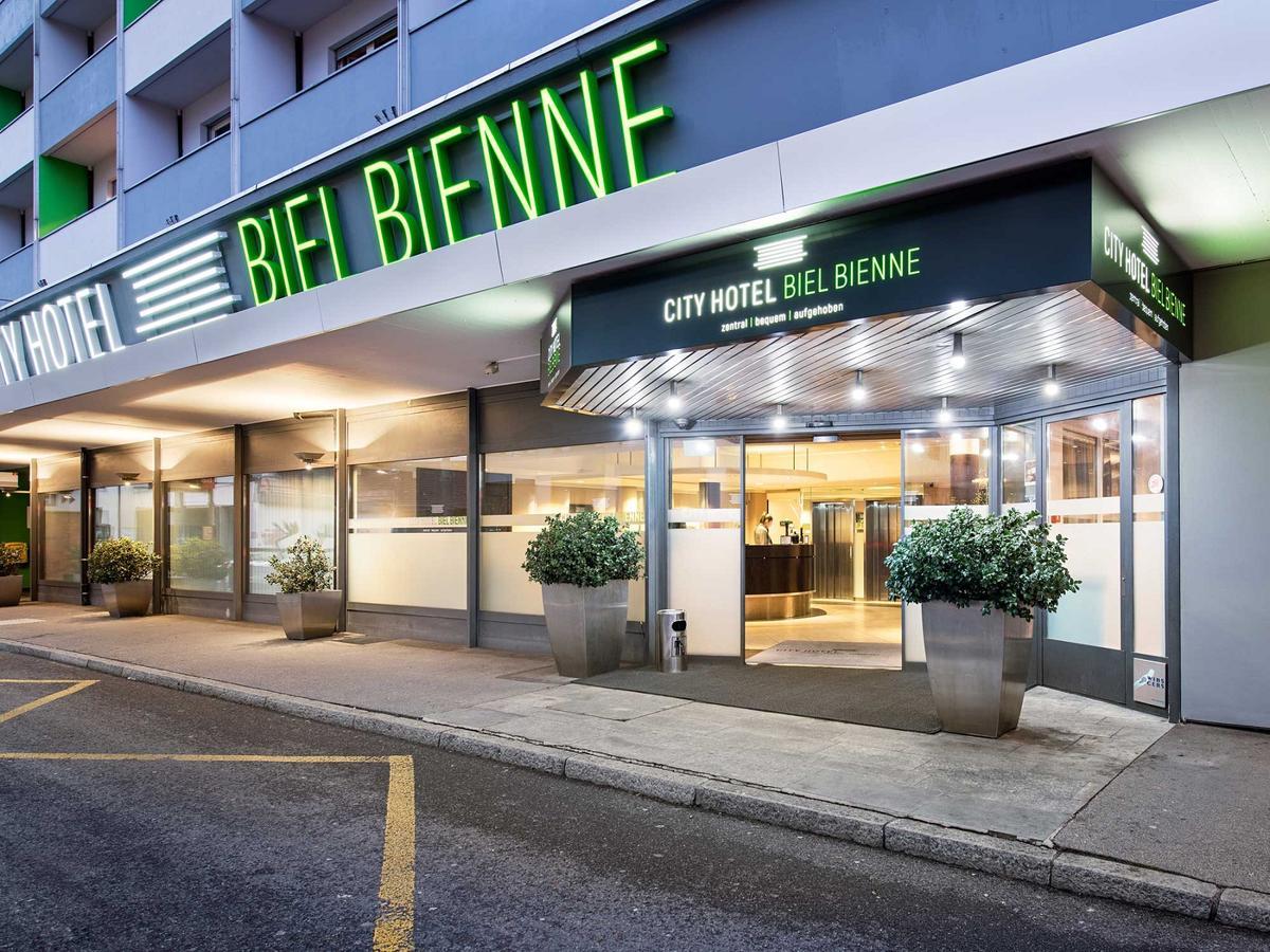 City Hotel Biel Bienne Free Parking Экстерьер фото